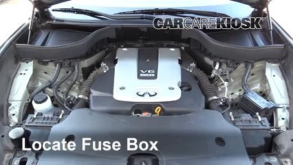 2014 Infiniti QX70 3.7L V6 Fuse (Engine) Check